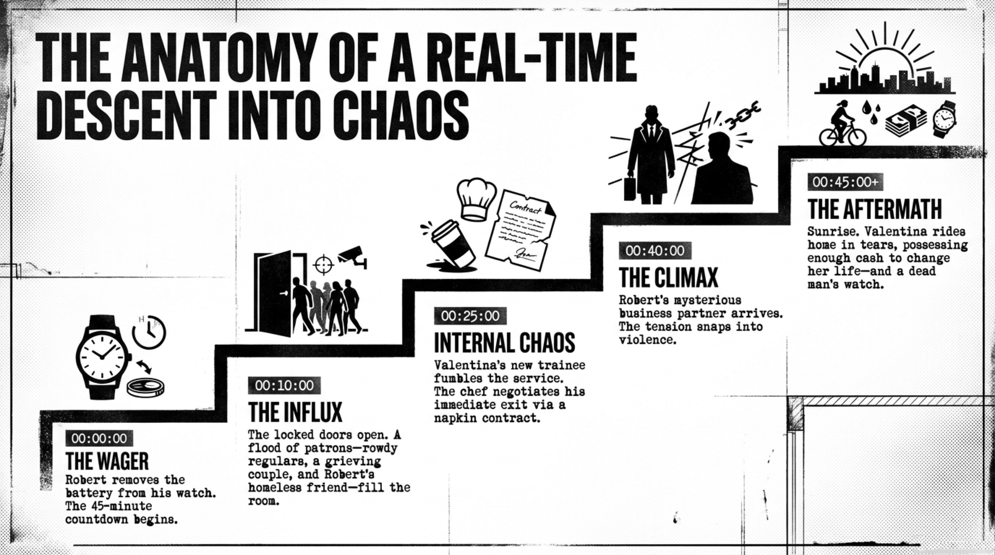 Timeline — Real-Time Descent into Chaos